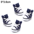 thumbnail image 2 of Zapatos para perros, zapatillas deportivas de lona para las cuatro estaciones, zapatos cálidos de suela suave para perros pequeños 1484, 2 of 6