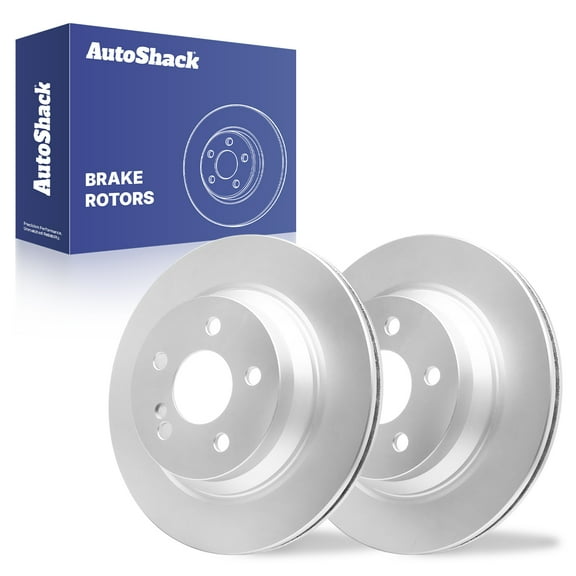 AutoShack 11.8" (299.6 mm) Rear Vented Brake Rotors Coated | Replacement for 2006-2016 Mercedes-Benz E350 2009-2015 Mercedes-Benz GLK350 | 2-PC Set | ArmorStop