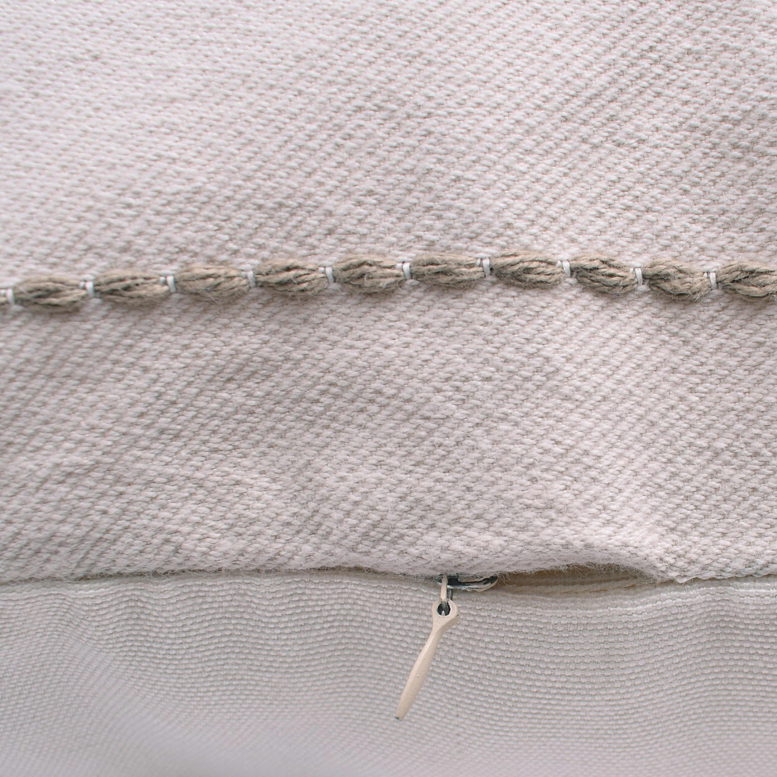 Better Homes and Garden Tan Stitch Outdoor Pillow