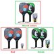 thumbnail image 5 of Juego de paletas de Pickleball de 2 raquetas de Pickleball de madera con bolas, 5 of 5