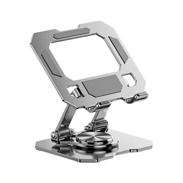 Rotating Tablet Stand Desktop Metal Phone Holder Foldable Portable Stand for Smartphone and Tablet
