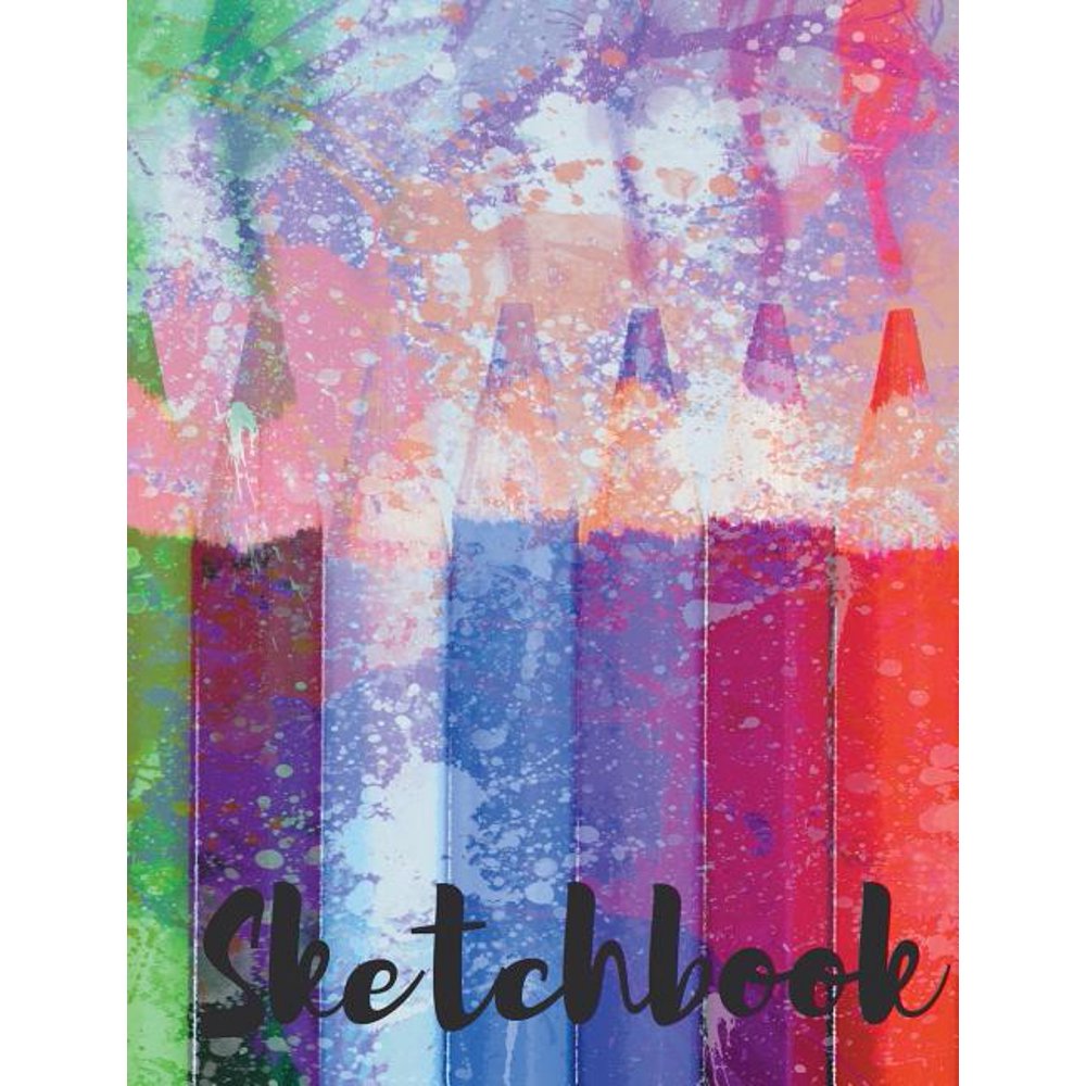 Colorful Pencils Sketchbook (Paperback)
