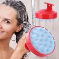 thumbnail image 5 of Cepillos para masaje del cuero cabelludo Cepillo de baño con peine antipérdida de dientes de silicona (Azul) Likrtyny cuidado belleza, 5 of 5