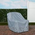 thumbnail image 2 of Classic Accessories Vera Bradley by   Water-Resistant Adirondack Patio Chair Cover, 32 x 34 x 32 Inch, Rain Forest Toile Gray, 2 of 6