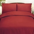 thumbnail image 4 of Plazatex Embossed Dobby Stripe 90GSM Microfiber Sheet Set - King 78x80", Chocolate, 4 of 5