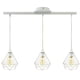thumbnail image 2 of Lampara De Techo Vintage, Luz Ideal, Rubí Riel Blanco, 2 of 4