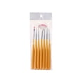 thumbnail image 2 of Vogacara BGVfive 7 unids/set pinceles para pintar uñas Gel pincel acrílico para decoración de uñas pincel para manicura pluma punteado Juegos de manicura, 2 of 6