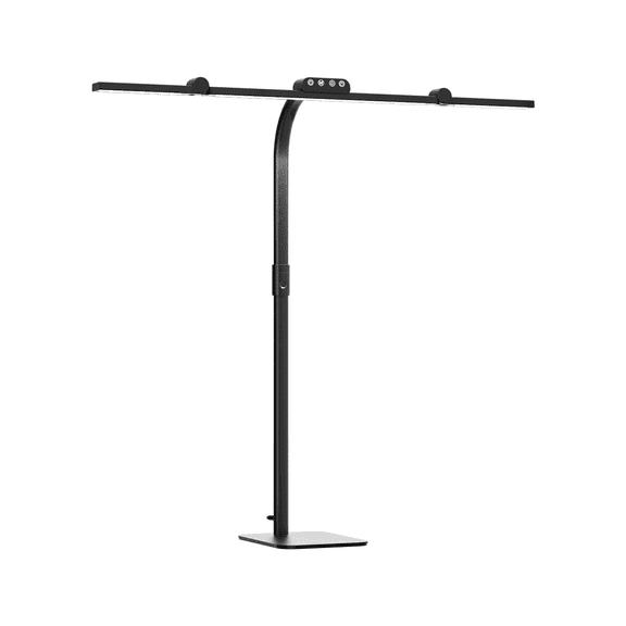 LED Desk Lamp for Home Office – 28.2" Adjustable Gooseneck Swing Arm, Ultra Bright 3-Bar Design, Dimmable Architect Table Lamp with Touch Control, CRI 90 Eye-Care, 2700K-6500K Color Temperature