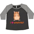thumbnail image 3 of Inktastic I Love Hamsters Women's Plus Size T-Shirt, 3 of 5