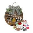 Garden Outdoor Decorations Seasonal Sign With Interchangeable