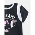 thumbnail image 2 of Barbie Girls Graphic Game Day Tee with. Short Sleeves, Sizes 4-16, 2 of 3