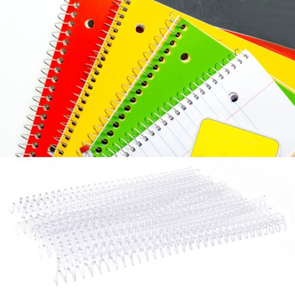 20pcs 30 Hole LoosE leaf Plastic Binding Ring Spring Spiral Rings for A4 Paper, LoosE leaf Ring, Binding Spiral Ring