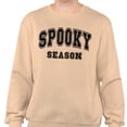 thumbnail image 2 of Collegiate Spooky Season Sweatshirt Unisex Medium Sand, 2 of 5