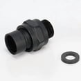 thumbnail image 3 of Adaptador de Bola Giratoria 360° para Cabezal Ducha Universal. Conector Universal Compatible con Cabezales Lluvia Fijos Mano., 3 of 7