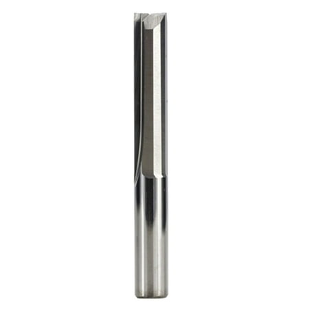 

SPHET 6mm Shank 2 Flute Straight End Mill Carbide CNC Router Bit Engraving Bit Straight Slot Milling Cutter Wood Tool