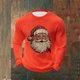 thumbnail image 1 of Blusas y camisas de manga larga con cuello redondo para hombre, ropa deportiva para el hogar, pijamas, camisetas casuales holgadas de color liso, blusa deportiva de poliéster para hombre, 1 of 4