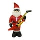 thumbnail image 3 of Papá Noel en Navidad,Decoración navideña inflable para exteriores: Papá Noel,Luces LED integradas para jardín,césped navideño,Porche trasero iluminado para decoración navideña, 3 of 9