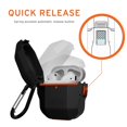 thumbnail image 5 of Urban Armor Gear Hard Case Carrying Case Apple AirPods, Black, 5 of 8
