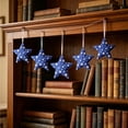 thumbnail image 4 of erdimoy 4.7" Patriotic Star Ornaments, Red White Blue Fabric Stars for 4th of July, Independence Day Garland & Home Decor, 4 of 6