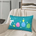 thumbnail image 5 of Lsque bunny holding flower Pattern Pillow Case – Soft & Cozy Throw Pillow Cover, Hypoallergenic Cushion Case for Sleeping Women with Envelope Closure-20"x30", 5 of 6