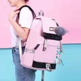 thumbnail image 4 of Mochila para adolescentes, mochila para estudiantes de secundaria, mochila para exteriores, mochila de gran capacidad para estudiantes, 4 of 5