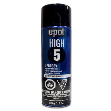 U-POL High #5 White Primer Filler, Aerosol 763