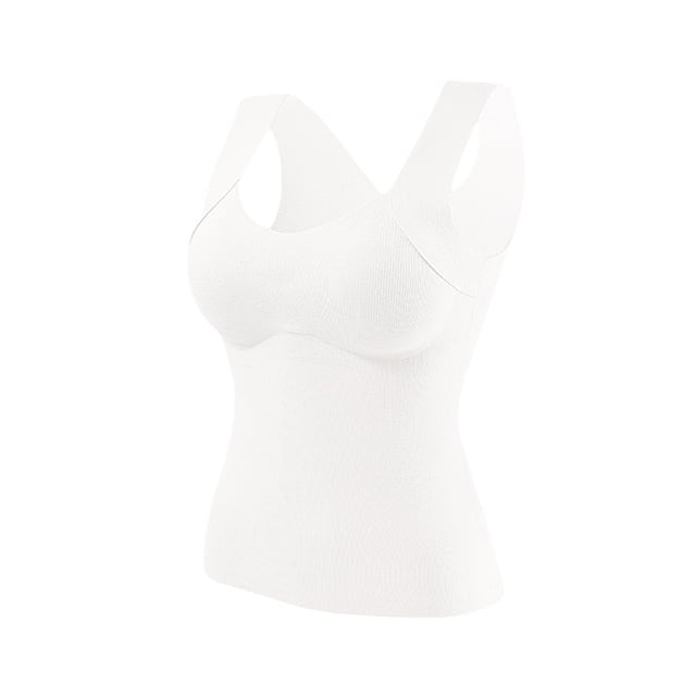 Autumn And Winter Wool Silk Padded And Thickened One Fixed Cup Slim Inner Bottoming Warm Undershirt Female