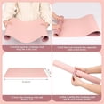 thumbnail image 5 of 1 Pc Large Desk Mat,Office Desk Protector Mat,Makeup Mat for Vanity Top Protector,Easy-To-Clean Dresser Pad,Waterproof and Oil-Proof Computer Mouse Pad (Pink), 5 of 7