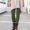 Army Green plus size leggings with pockets a1, variant on Women Plus Size High Waisted Stretch Leggings Long Pants Solid Casual Active Workout Yoga Activewear Lounge Running Trousers, Camouflage 2XL