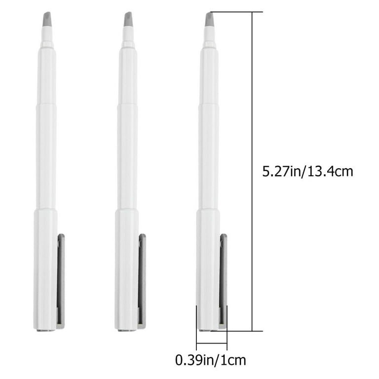 HOMEMAXS 3pcs Pencil Style Ceramic Paper Cutters Pen Shape Cutter Figure  Pen Cutter 