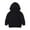 Black, variant on Splozh Toddler Boy Hoodie Toddler Boys Girls Pullover Fleece Sweatshirt Solid Plus Babies Hooded Top Coat Girls Tops,Brown,12-24 Months