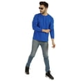thumbnail image 4 of Inkmeso Men's Cotton Long Sleeve T-shirt Basic Crew Neck Shirt, 4 of 6