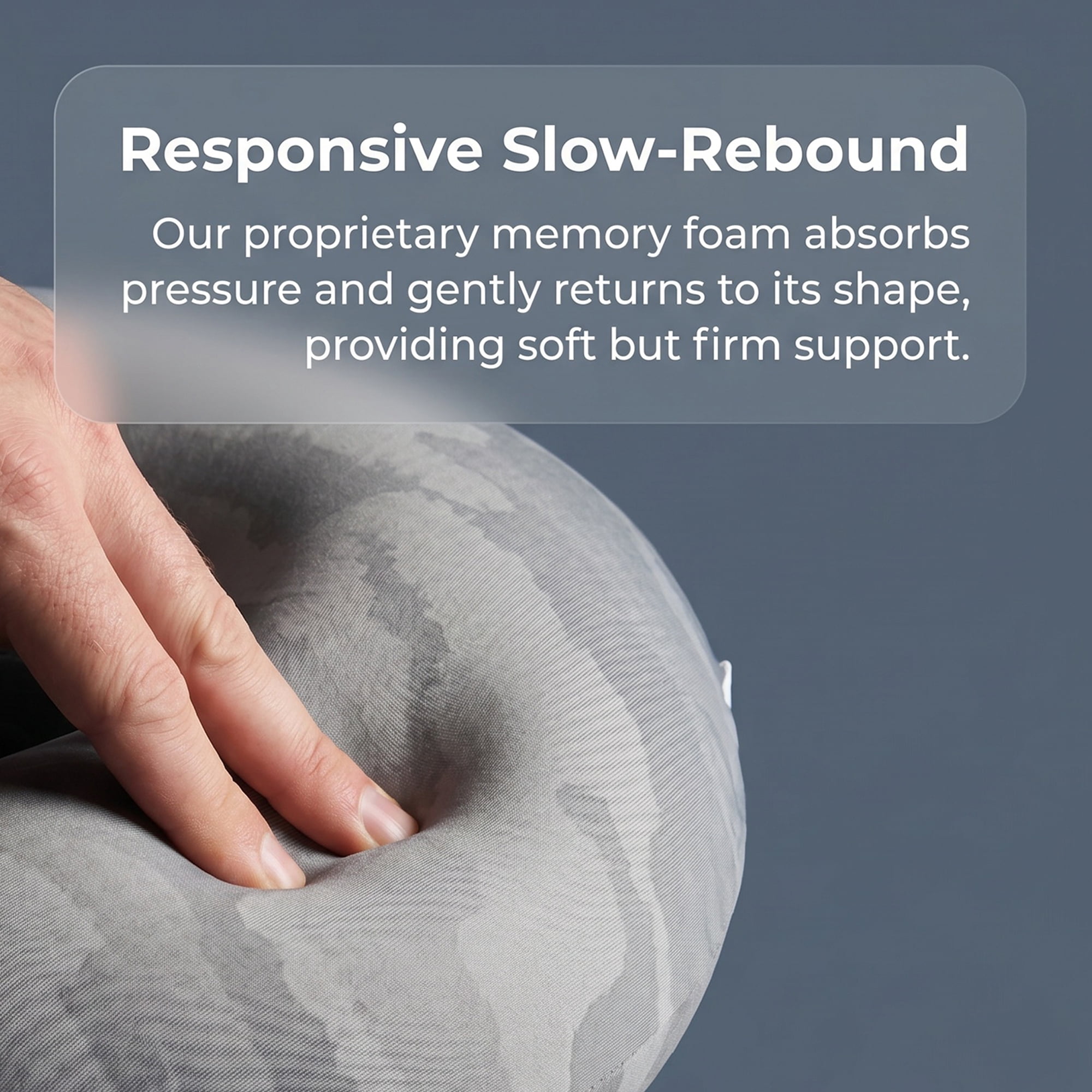 Unique Bargains Memory Foam Travel U Shape Neck Pillow with Buckle Gray 12"x12"x4"