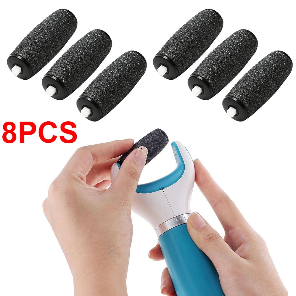 2Z Extra Coarse Replacement Refill Roller Heads Head For Amope Pedi Perfect Fast , Pack of 8