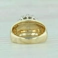 thumbnail image 4 of Rag Jewels 3.00 Ctw Round Cut White Diamond Wedding Anniversary Engagement Cluster Band Ring 14K Yellow Gold Plated 925 Sterling Silver 925 Sterling Silver -6.5, 4 of 5