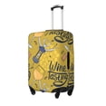 thumbnail image 2 of Fotbe White Wine Seamless Luggage Cover Protector,Suitcase Protector,Scratch and Dirt Resistant,Fits 18-32 Inch Luggage-Large, 2 of 9