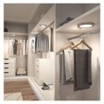 Lumo 2 Pack 8" LED Closet Light with Sensor, Brushed , Use in Wardrobe