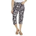 thumbnail image 2 of Gloria Vanderbilt Women's High Rise Amanda Capri, 21" Inseam, 2 of 5