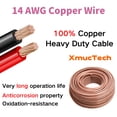 thumbnail image 2 of EcoNesxp RV Pieces SAE 1ft for Cars 2ft Extension Cords, 2 of 5