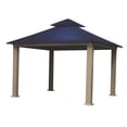 thumbnail image 1 of ACACIA 14' x 14' Aluminum Frame with SunDura Soft Top Gazebo in Admiral Navy, 1 of 11