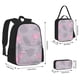 thumbnail image 2 of Balery Pink Flamingo Mochila escolar 3 en 1 para niños: mochila resistente con lonchera térmica y estuche para lápices. Mochila escolar para niños y niñas., 2 of 7