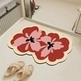 thumbnail image 1 of Amzcrzy Bathroom Rugs, Bath Mat, Area Rug, Bath Rug- Super Absorbent Dry- Rubber Backing Non Slip -Washable Bathroom Floor Mats- Shower Rug For In Front Of Bathtub-Shower Room -16x24- floor mats, 1 of 9