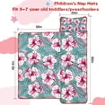 thumbnail image 5 of Pioneer Flower Floral Print Pattern Toddler Nap Mats for Kids Preschool,Sleeping Mat Bag or Kids,Toddler Sleeping Bag,Toddler Nap Mat or Daycare, 5 of 6
