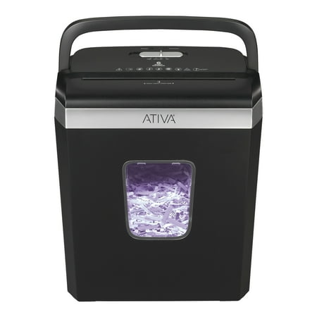 UPC: 0735854835835 | Ativa® 6-Sheet Cross-Cut Shredder  Black  A06CC19