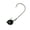 Black, variant on 6th Sense Axle SwingShaker Shakey Head Jig, Swinging Hook Screw–Lock Design