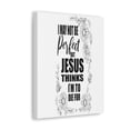 thumbnail image 2 of Scripture Walls Jesus Thinks Bible Verse Canvas Christian Wall Art Ready to Hang Unframed, 2 of 17