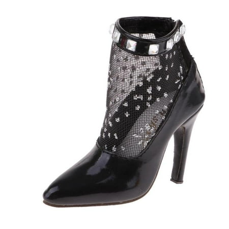 Inzopo 1/3 BJD Scarpe Con Tacco Alto Per Bambole – Moda Principessa, Colore Bianco, Adatte Per Dollfie DOD SD DD E OB, Accessorio Vestiti - 3
