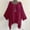 Wine, variant on Women Linen Shirt Lightweight Linen Blouses For Women Womens Gauze Tops Gauze Shirts Peasant Tops For Women Beach Vacation Tshirts Womens Summer Tops Flowy Tops For Women JN L