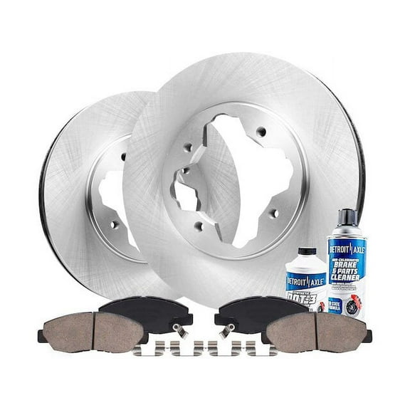 Front Brake Pad and Rotor Kit - Compatible with 1990 - 1997 Honda Accord 1991 1992 1993 1994 1995 1996