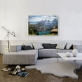 thumbnail image 2 of ARTCANVAS Mountains, Lake Bergsee, Switzerland Canvas Art Print - Size: 40" x 26" (0.75" Deep), 2 of 9